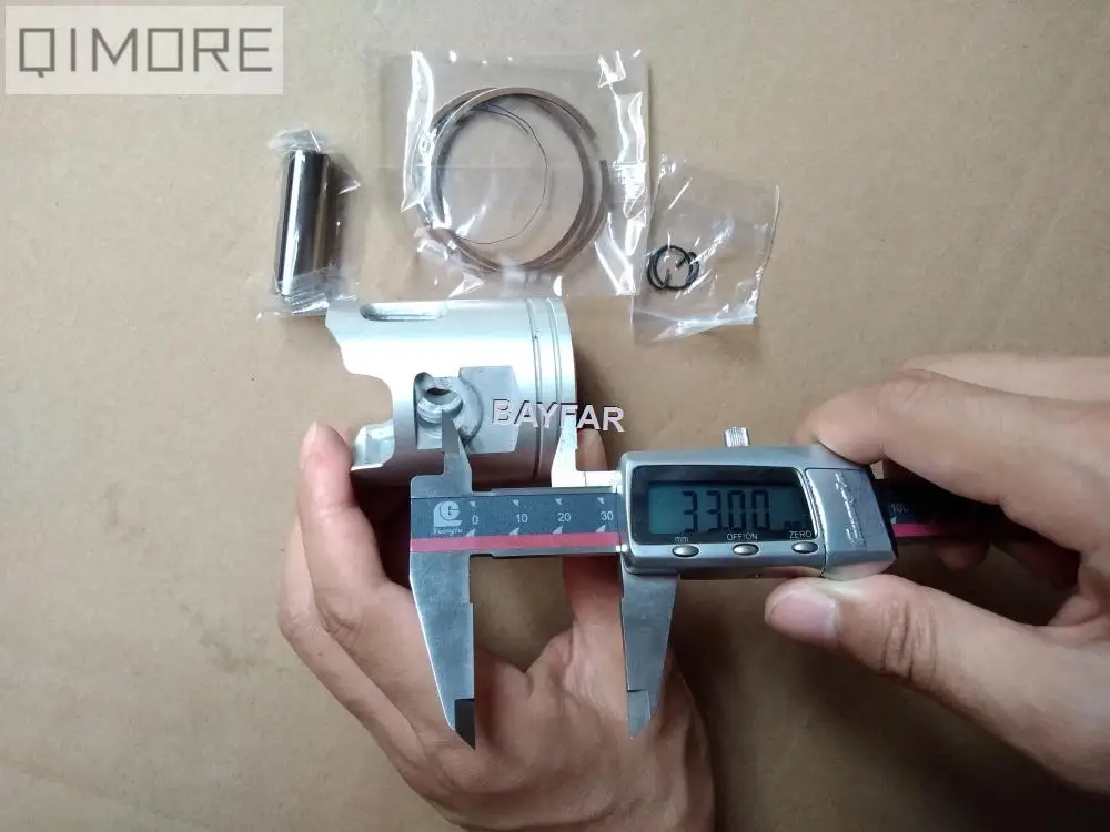 JOG90 50 мм поршень и набор колец(12 мм pin) для Minarelli 1E50QMF 2 ход 90cc JOG90 4DM Polaris90 Keeway Hurricane 90