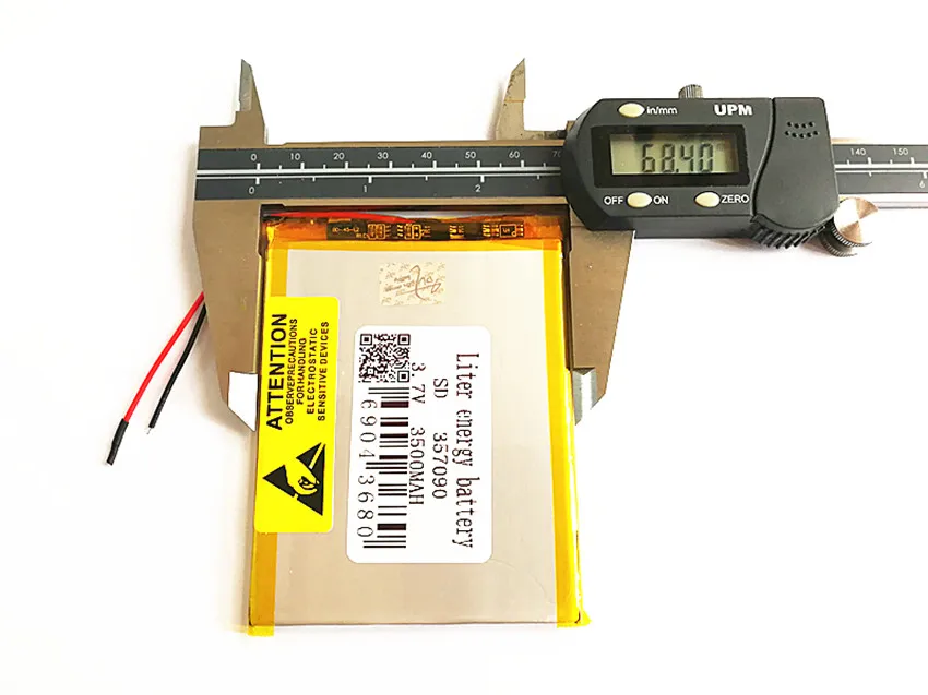 Абсолютно аккумулятор 357090 3,7 V 3500mAh литий-полимерный аккумулятор с защитной платой для планшетных ПК U25GT