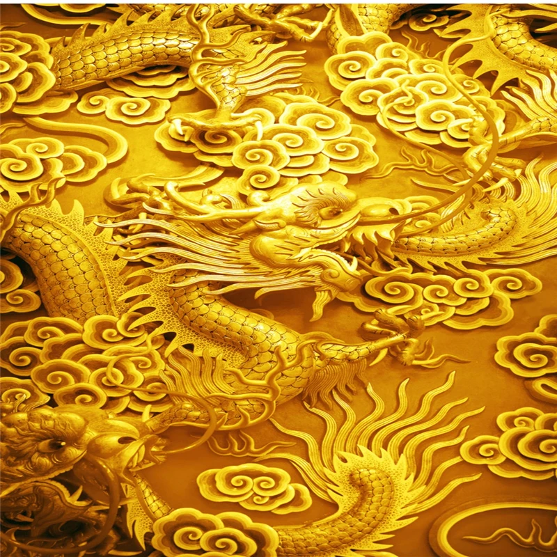 Обои wellyu на заказ 3d обои Jinlongxiang cloud relief китайские для гостиной Потолочная крыша