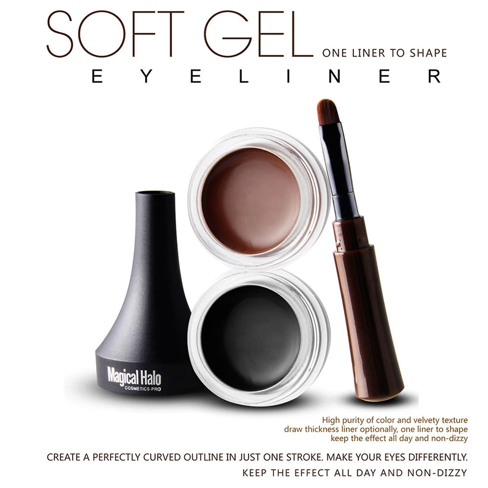 Magical Eye Makeup Soft Gel Eyeliner Cream Long-lasting Waterproof Beauty | Красота и здоровье