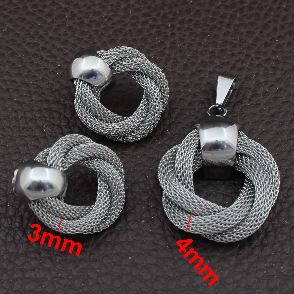 Набор украшений из нержавеющей стали подвески и Сережки для женщин|sets pendant|jewelry sets