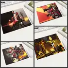 Резиновый Прямоугольный Коврик для мыши XGZ с аниме-фильмом, небольшой игровой коврик для мыши без блокировки, коврики для ноутбука для команды крепости 2