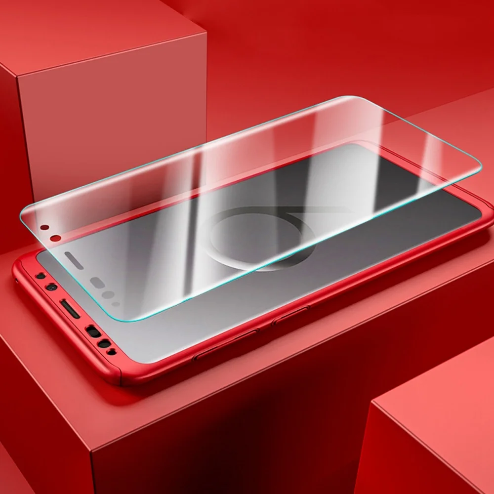 Luxury 360 Full Cover Phone Case For Samsung Galaxy S9 S8 S10 Plus S7 Edge Shockproof A5 Note 9 8 Cases Fundas |