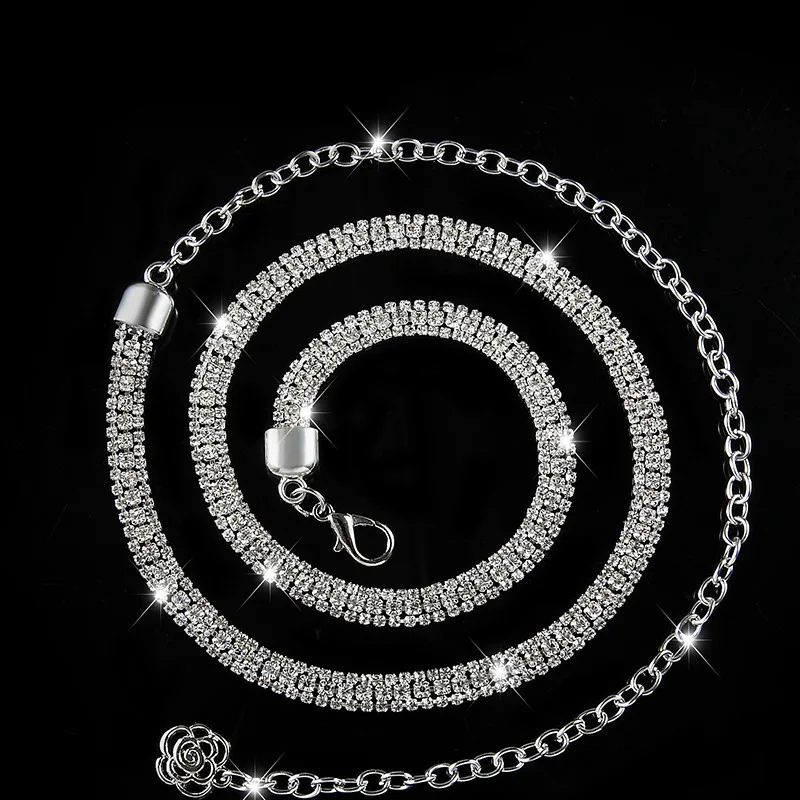

Belly Dance Belt Chain 2019 New Diamond Sexy Belt Belly dance Umbilical Chain