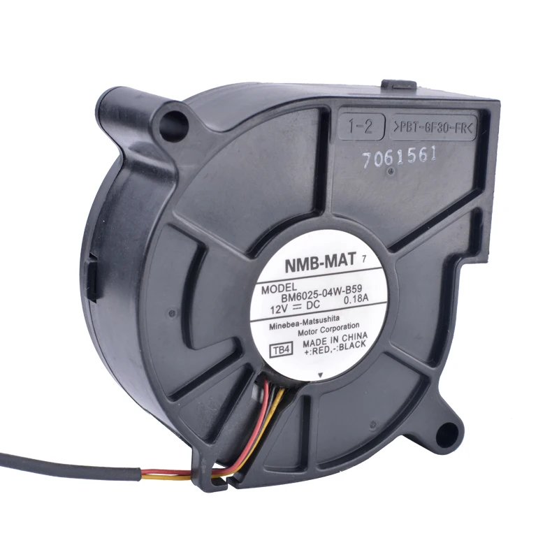 BM6025 04W B59 6025 6 см 60 мм воздуходувка 12 В 0 18 а центробежный Турбовентилятор