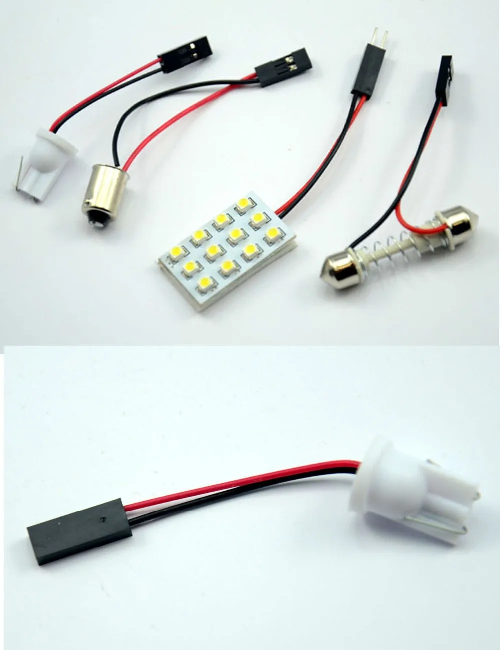 AutoEC 10x12 SMD светодиодные купольные лампы автомобильные/транспортные
