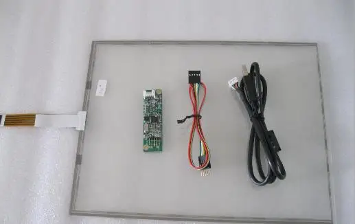 

12.1 inch 260mm*200mm touch panel 4 wire resistive touch screen with USB port controller+Touch controller card+CD Room