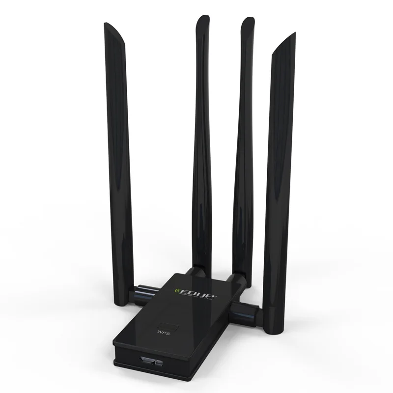 EDUP EP-AC1621 двухдиапазонный 1900 Мбит/с беспроводной USB Wifi адаптер с 5g антенной Wi-Fi приемник сетевая карта для ПК ноутбука