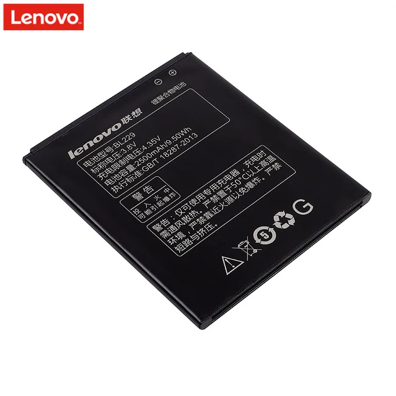 Оригинальный телефон литий ионный аккумулятор BL229 для Lenovo A8 A 8 A806 A808T 806 808T 2500 мач