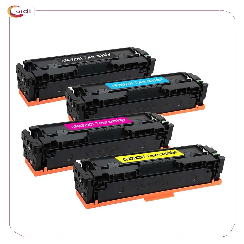 Совместимость для CF400 CF400A CF401A CF402A CF403A CF201A 201A струйного принтера HP Laserjet Pro M252dw M252n