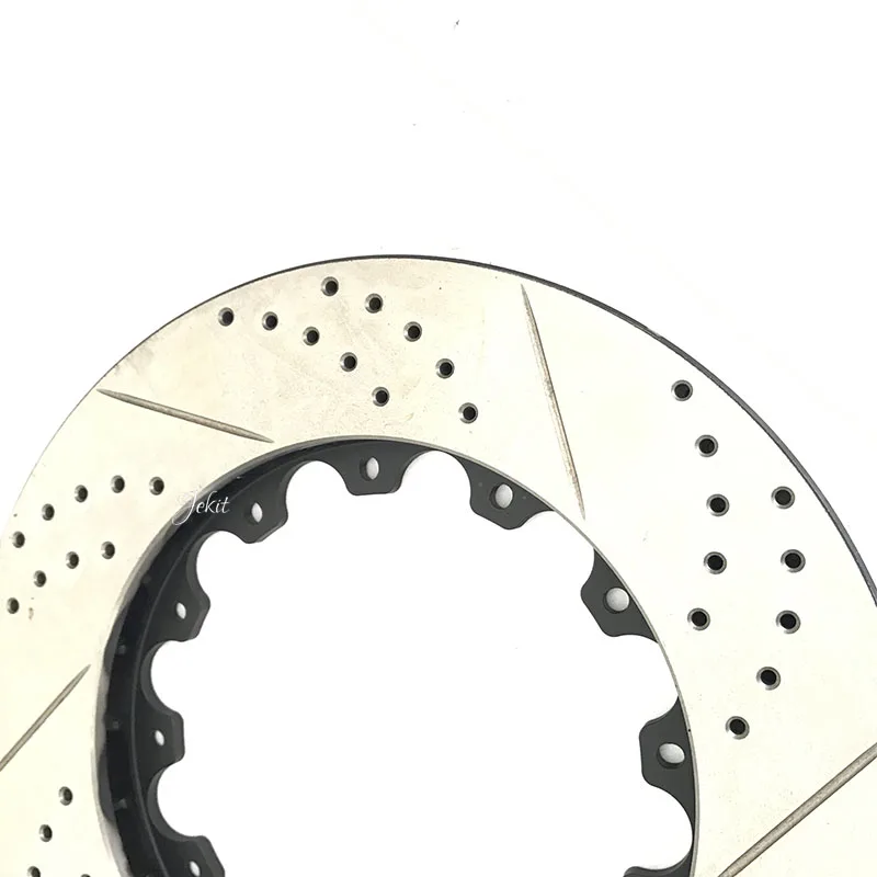 

Jekit drilled and slotted brake disc 330*28mm pcd 5*114.3 for nissan 200sx s14