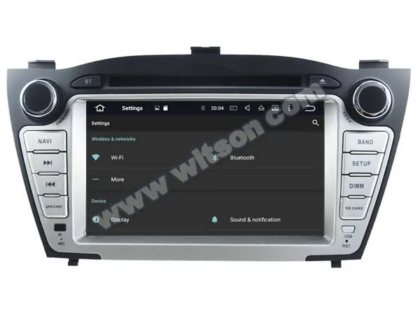 WITSON Android 10 Car dvd player for Hyundai Tucson/IX35 2011 2012 2013 2 Din Radio gps navi stereo multimedia WIFI | Автомобили и