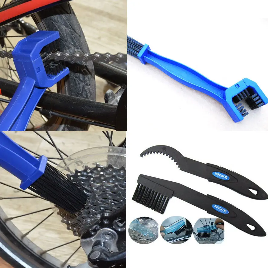 4x Чистящая Щетка цепная Шестерня тормозной инструмент для удаления грязи и