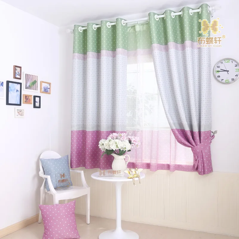 Двойной Экологические печатных дома шторы для Гостиная плотные Спальня