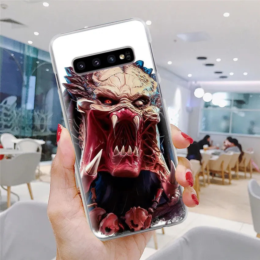 Чужой против Хищник чехол для телефона для samsung Galaxy S10e S10 плюс S7 S8 S9 Plus, Note 8, 9, 10, плюс S10 5G M20 M30 жесткий чехол Coque
