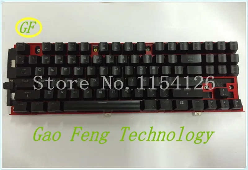 

wholesale FOR MSI GT80 mechanical backlit keyboard 6050A2479501-SMART CARD-A02 100% tested ok