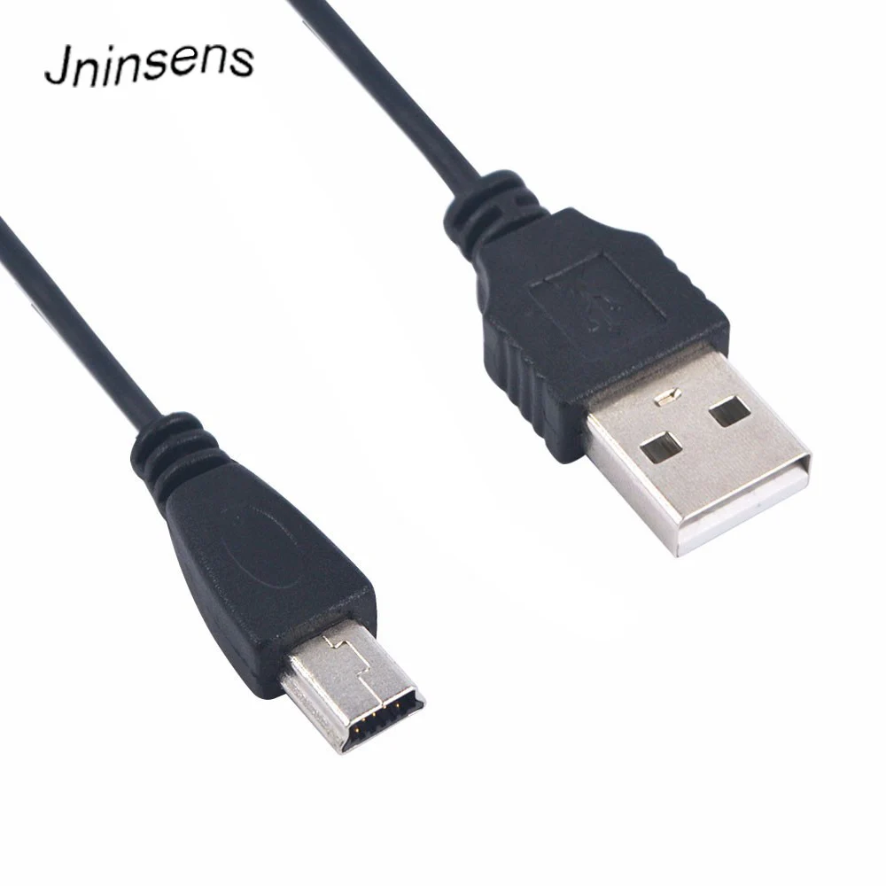 Горячая Распродажа 80 см USB 2 0 A папа мини 5 Pin B зарядное устройство зарядный кабель