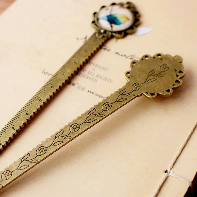 3 шт./компл. классический цветочный и птица ретро закладки ручной работы линейка