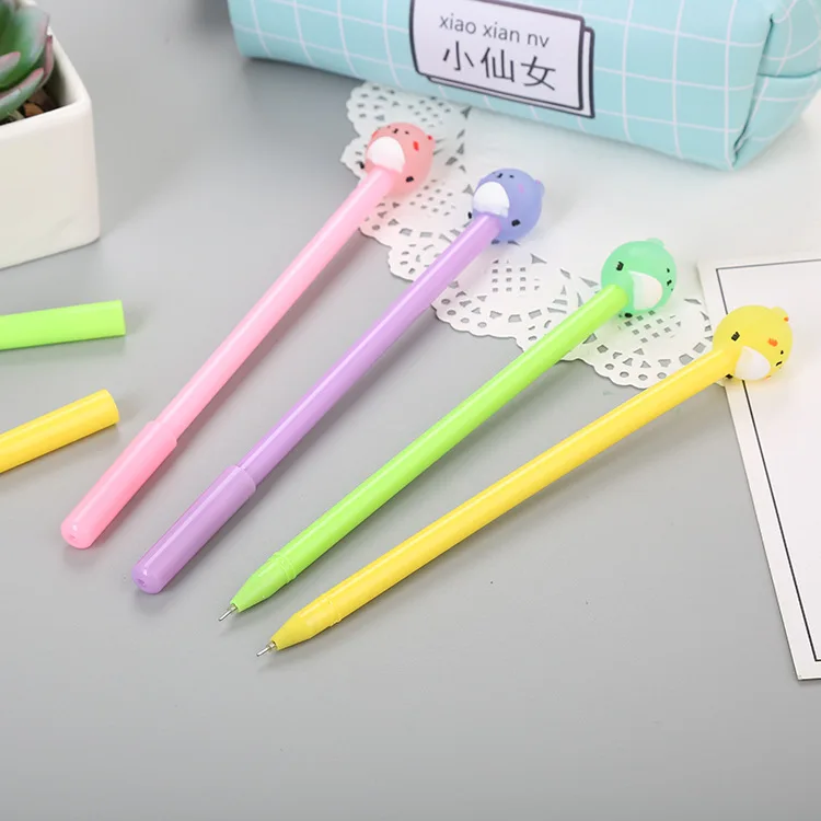 Tanie 40 Sztuk Cartoon Cubs Neutralne Kreatywne Artykuły Piśmienne Długopis śliczny Uczeń Z Czarna Igłą Biuro Na Bazie Wody Długopis Signature Kawaii Szkoła