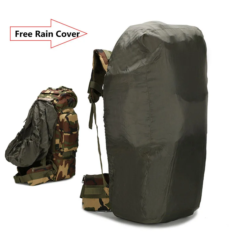 65L mochila военный тактический туристический рюкзак армейские рюкзаки для
