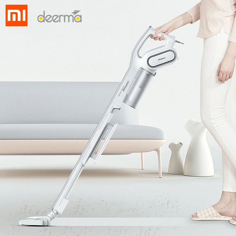 Xiaomi Deerma DX700 Пылесос вертикальный и ручной 2 в 1 15 кПа высокоэффективный бытовой