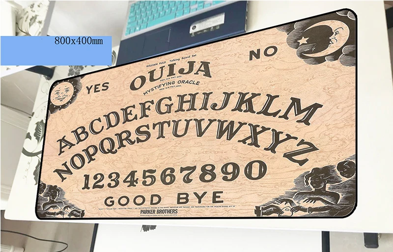 Ouija коврик для мыши 80x40 см самые дешевые коврики для мыши лучший игровой коврик для мыши геймер HD печать персонализированные коврики для мыши Клавиатура ПК коврик