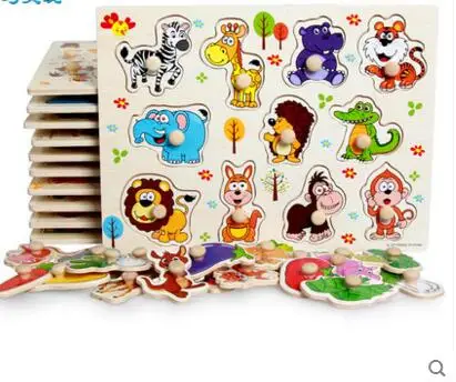 Деревянные пазлы-клатчи для детей 1-2-3-4 лет | Игрушки и хобби