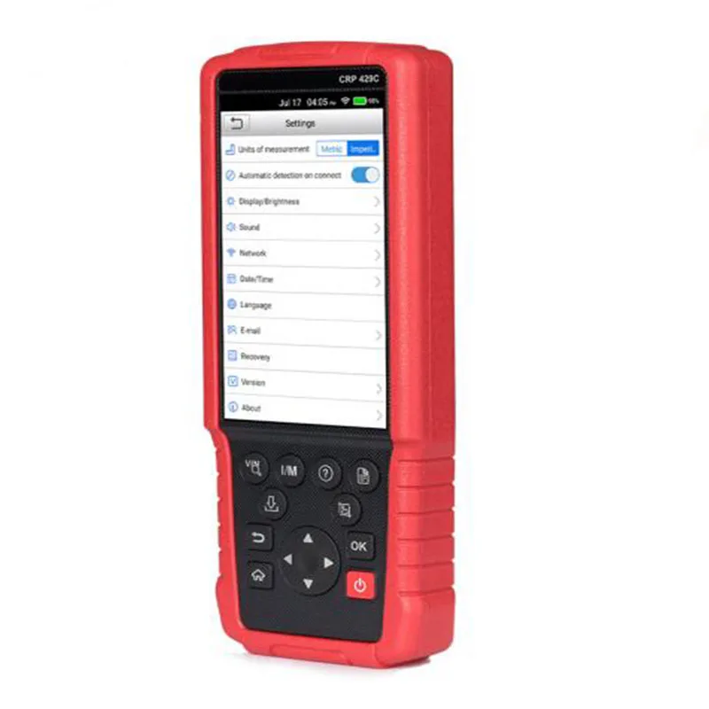 LAUNCH X431 CRP429C автоматический диагностический инструмент для двигателя/ABS/SRS/AT+ 11 сервис CRP 429C OBD2 obdii считыватель кода сканер PK CRP129