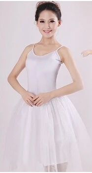 White Для женщин, взрослых, детей, девочек, розовый, черный, белый цвет, классическая балетная юбка-пачка, платье, балетный костюм - Цвет: White