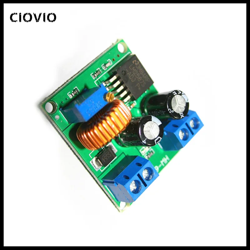 CIOVIO 5 шт. LM2587S DC 3в 35в до 4в 40в Регулируемый повышающий усилитель преобразователь