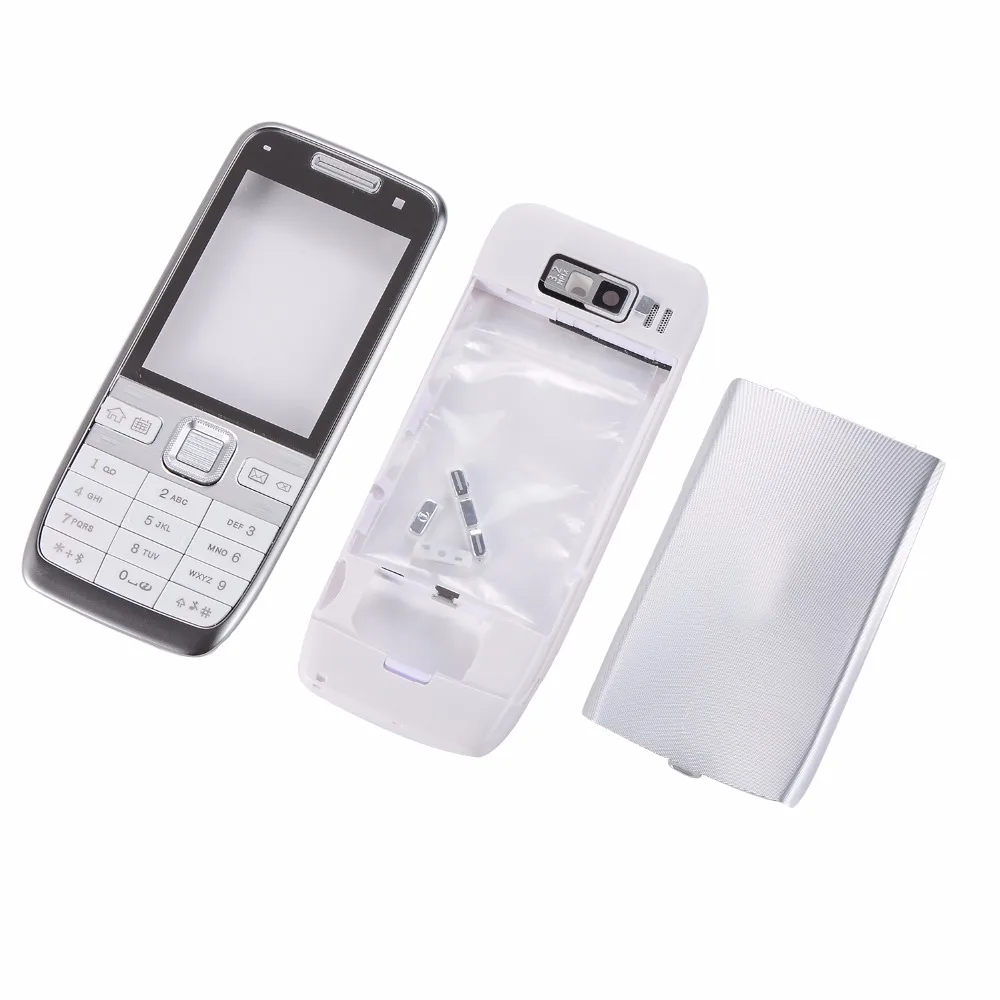 Для Nokia E52 передняя средняя задняя крышка аккумулятора английская или Русская