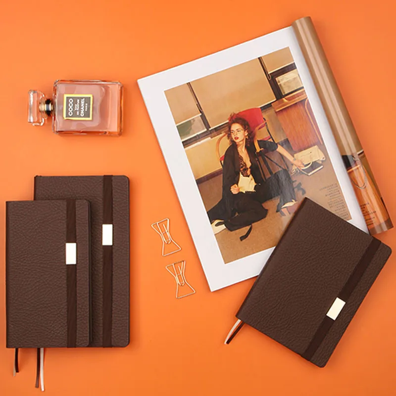 Пунктирной Тетрадь A5 планировщик путешествия студент канцелярские точка сетки