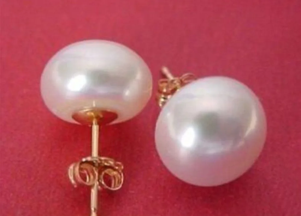 

AAA 14-15mm Giant White South Sea Pearl Earrings