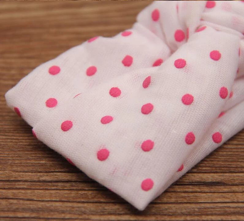 5 шт. повязки с узелком для девочек хлопковые эластичные волос новорожденных