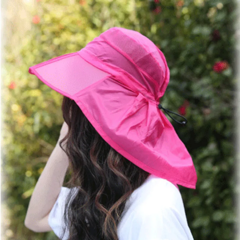 Которая в душе Женская дышащая простая сетчатая летняя шляпа от солнца