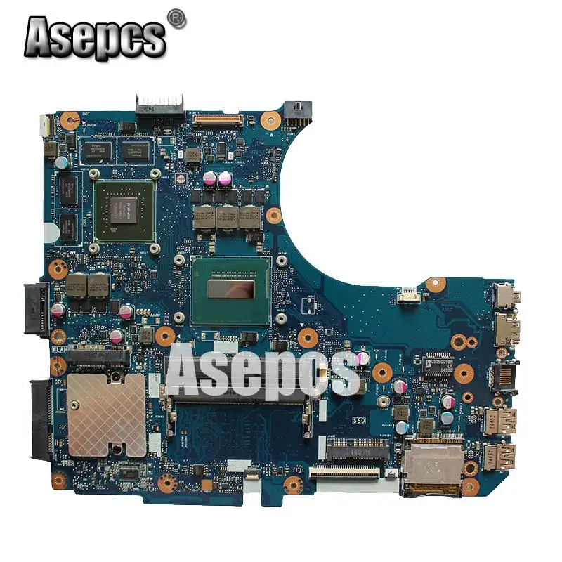 Asepcs N551JM материнская плата для ноутбука For Asus G551JM N551JW N551J N551 тест оригинальная I7 4710HQ