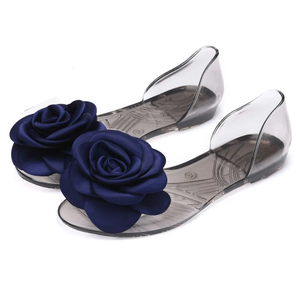 Сандалии SAGACE женские с открытым носком пляжные Босоножки желе без застежек