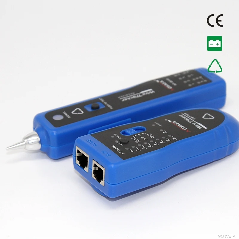 2016 сети RJ11 RJ45 lan провода tracker дефектоскоп и кабельный тестер LAN кабель NF 801B (не