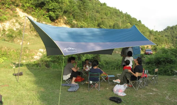 Уличная палатка с тентом автомобильный солнцезащитный навес укрытие от