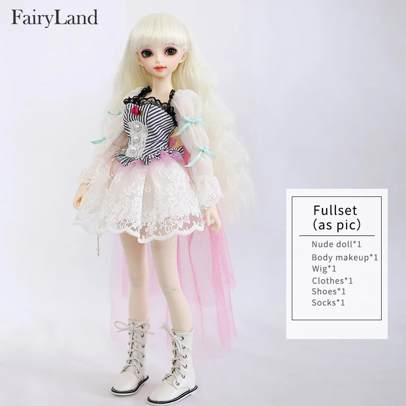 Fullset as in pic Новое поступление Сказочная страна Minifee Sarang 1/4 BJD SD шарнирная кукла модель тела прекрасные игрушки высокого качества модный стиль - Цвет: Fullset as in pic