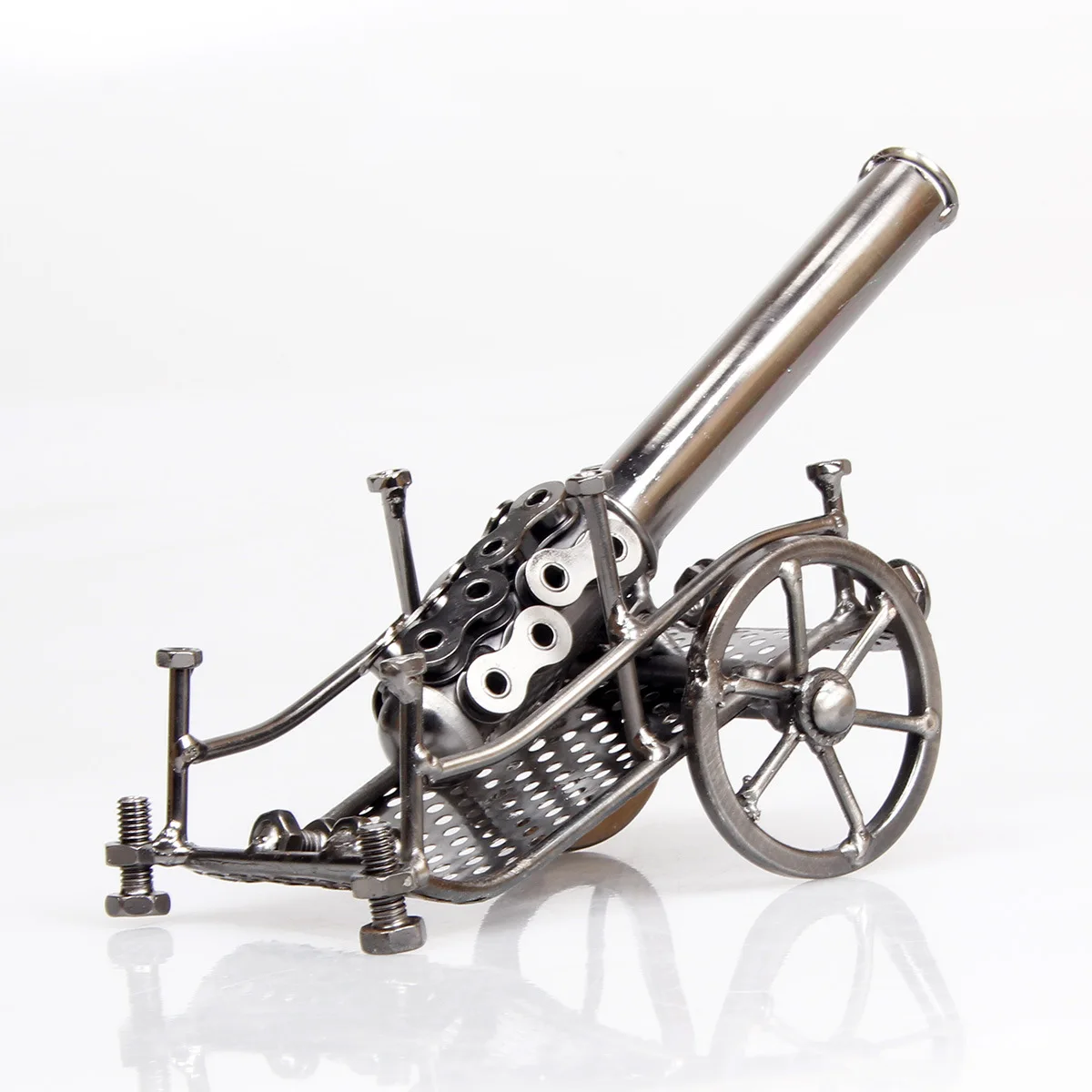 Металлические изделия модель железной пушки Точечные продажи Кованые Железные