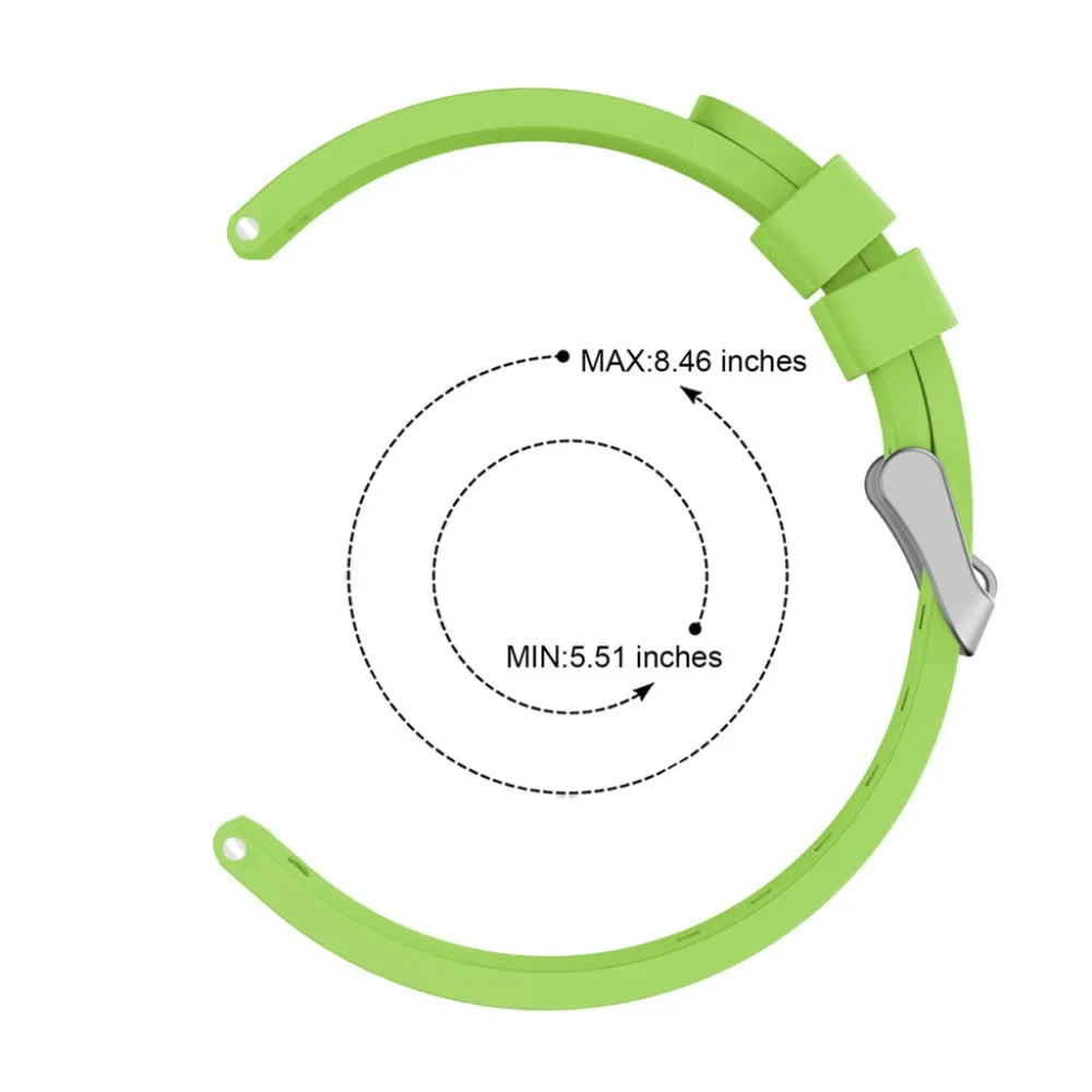 for Samsung Galaxy Watch Active Band Silicone Wristband for Galaxy Watch 46mm Bands Bracelet Watch Strap 20mm Watch Band