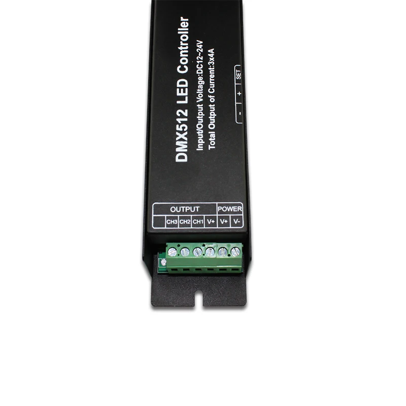 YLSTAR DC12-24V RGB RGBW 3 канала 4 12A 16A 144 Вт 288 192 384 цифровая трубка DMX512 Декодер контроллер