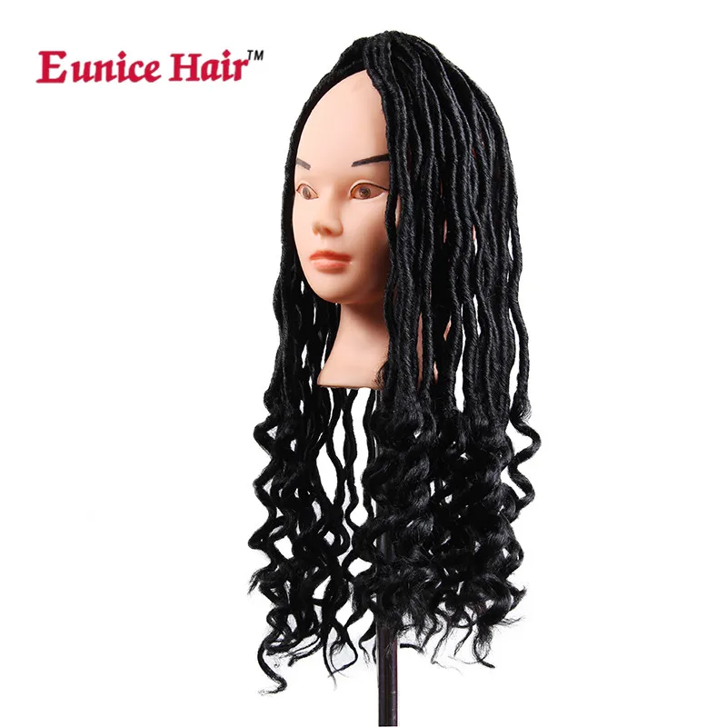 Faux locs кудряшки two tone T1B бордовый/27/30 Kanekalon Темно 22 корни долларов США/шт