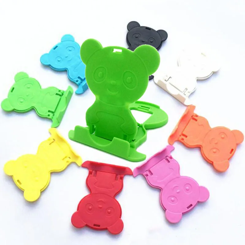 Держатель для сотового телефона настольная подставка 4 шестерни Медведь Форма