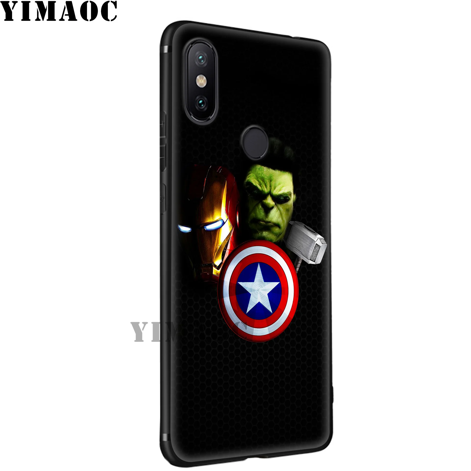 Yimaoc &quotХалк&quot &quotсупергерой Мягкий силиконовый чехол для Xiaomi Redmi 7A Note 7 6 6A 5 4 4X 4A 5A S2