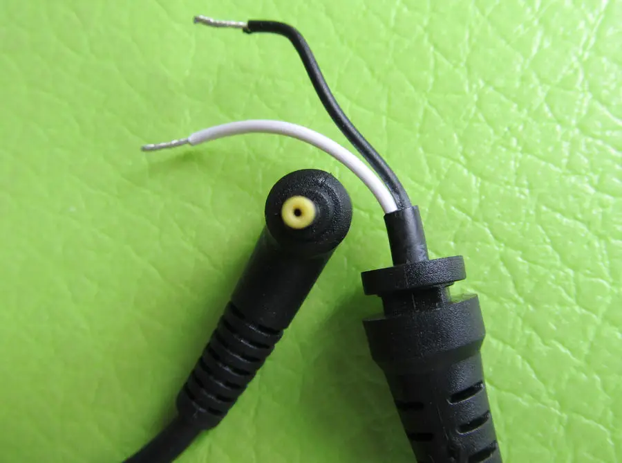 L образный Кабель адаптер питания для ноутбука ASUS EEE ПК 1 шт. 2 35 x мм 90 углов|cord