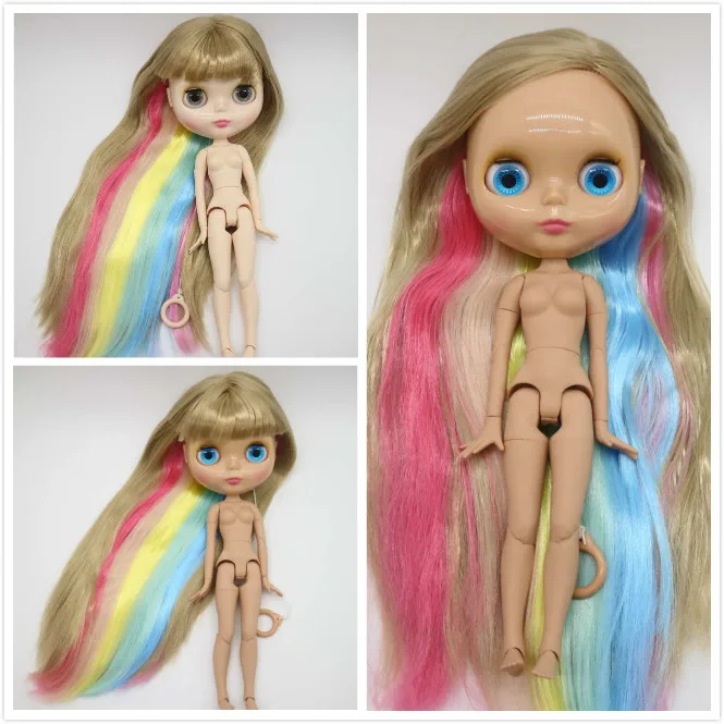 Шарнирная телесная кукла blyth разноцветная фабричная подходит для DIY 1016 | Игрушки и