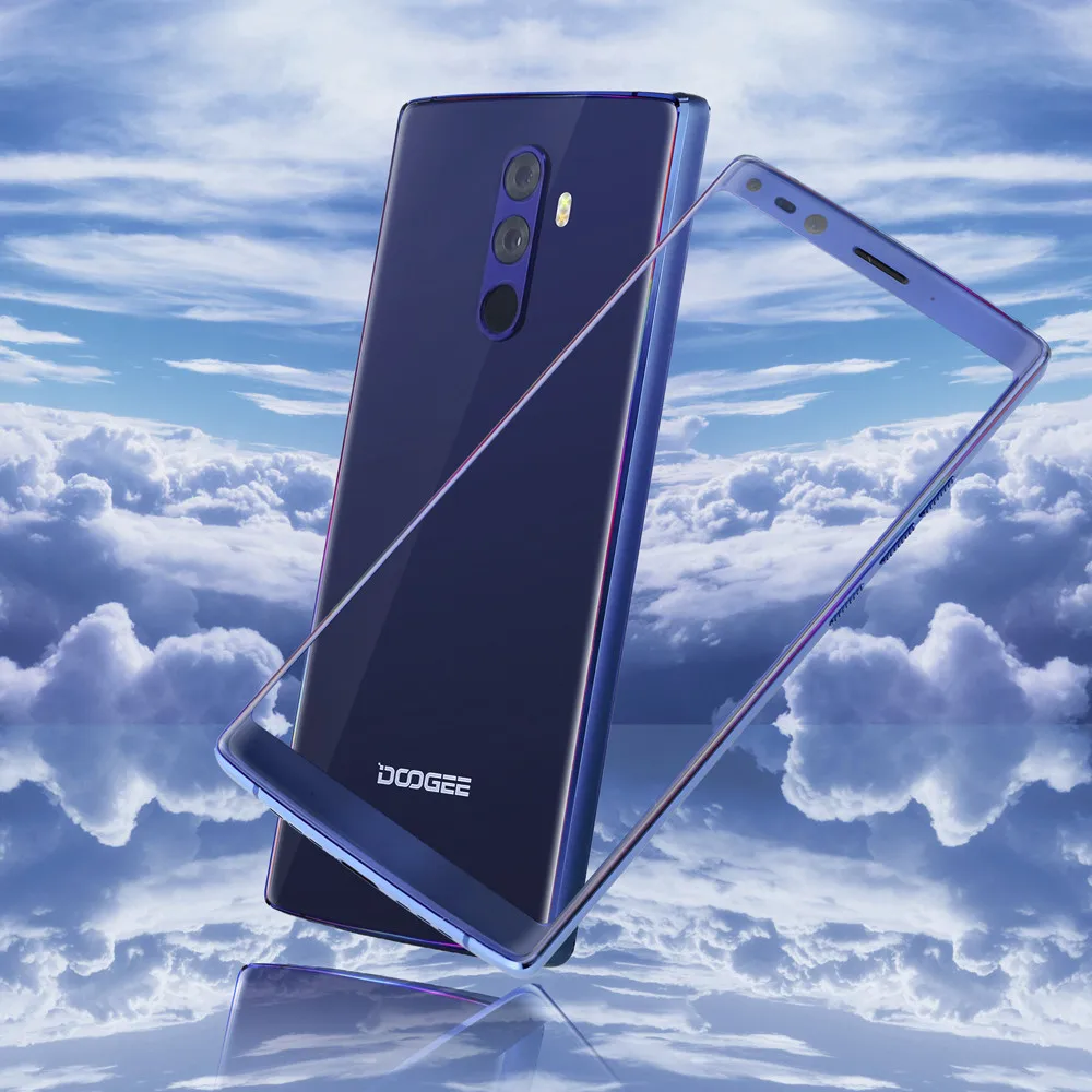 Usb музыкальный плеер MP3 воспроизводитель mp3 плеер DOOGEE MIX2 5,99 дюймов разблокировка лица 6 ГБ+ 128 ГБ Восьмиядерный 4G смартфон четырехъядерный камера