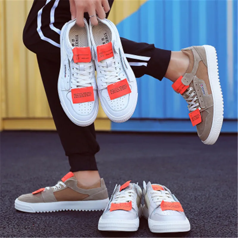 Мужские дышащие кроссовки на плоской подошве удобная повседневная обувь для